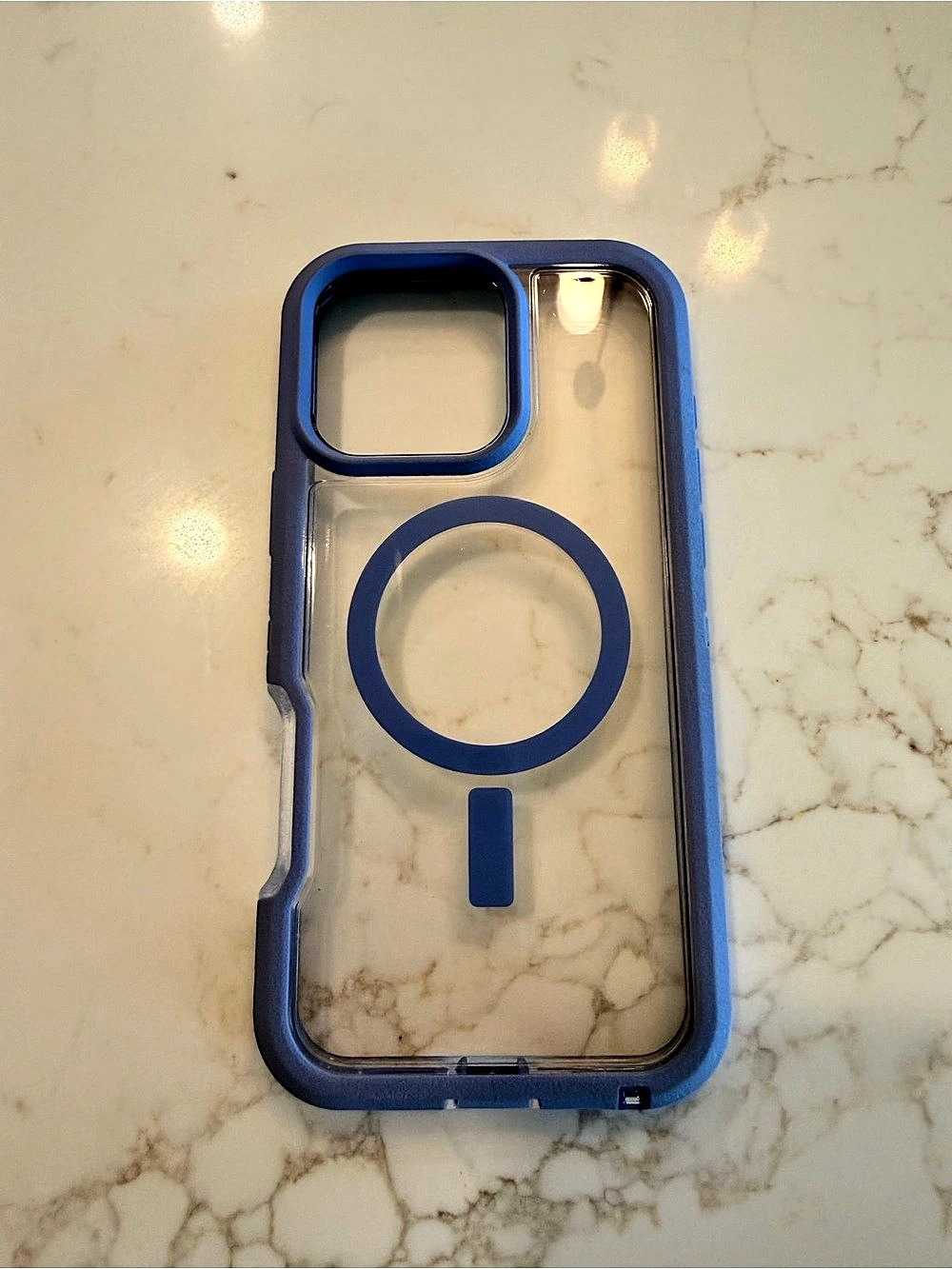 iPhone 16 pro maxOtterBox Defender Series XT Pro Clear Case for MagSafe Blue Cle